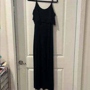 Express Black Strapless Dress